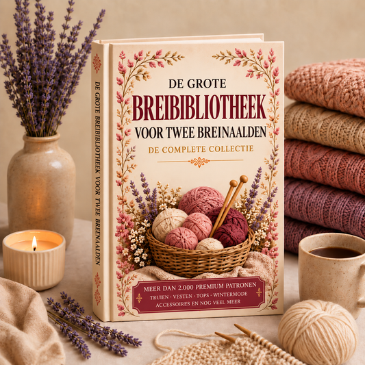 🇳🇱 De Grote Breibibliotheek voor Twee Breinaalden