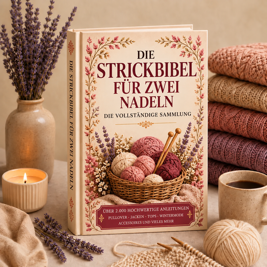 🇩🇪 Die große Strickbibel mit zwei Nadeln